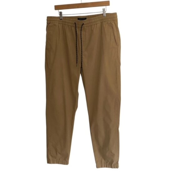 Tommy Hilfiger Khaki Drawstring Pants XLarge - Picture 1 of 3